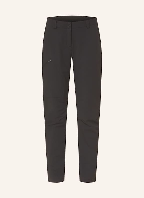 Schöffel ZOURGA softshell trousers BLACK