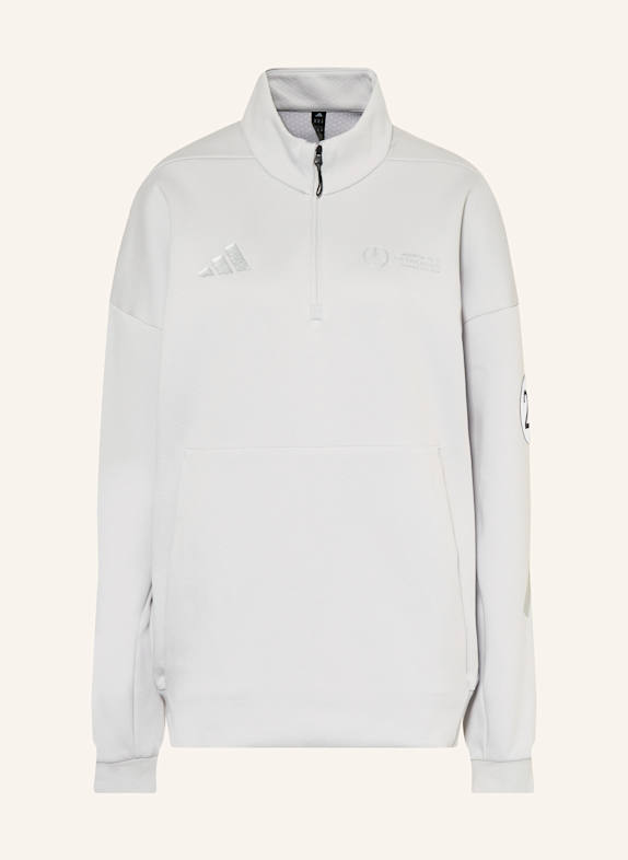 adidas Sweat-Troyer MERCEDES - AMG PETRONAS FORMULA ONE TEAM SILVER ARROWS BLAUGRAU
