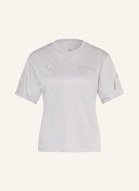 adidas T-Shirt MERCEDES - AMG PETRONAS FORMULA ONE TEAM SILVER ARROWS HELLGRAU