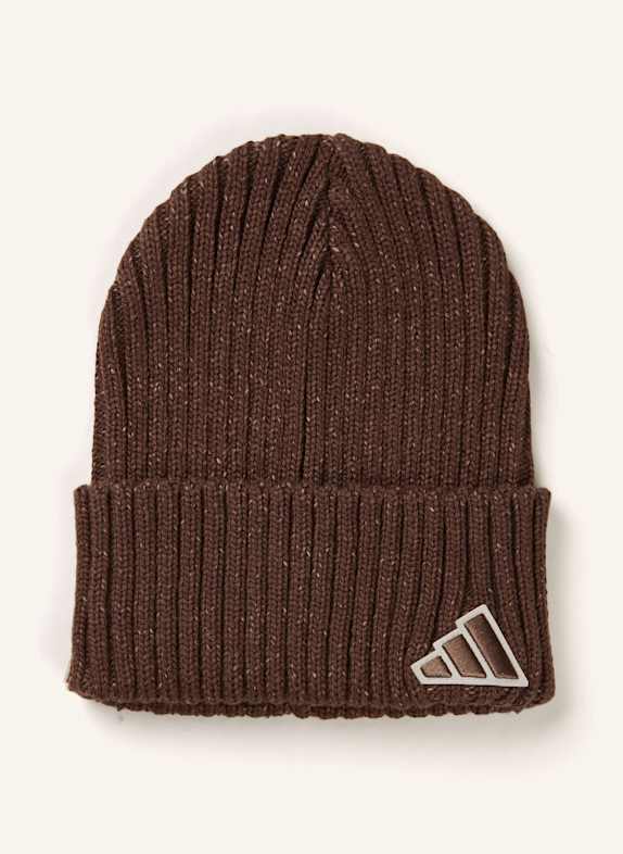adidas Čepice MELANGE TMAVĚ HNĚDÁ