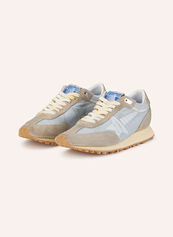 GOLDEN GOOSE Sneaker RUNNING MARATHON M77 KHAKI/ BLAUGRAU/ HELLGRAU