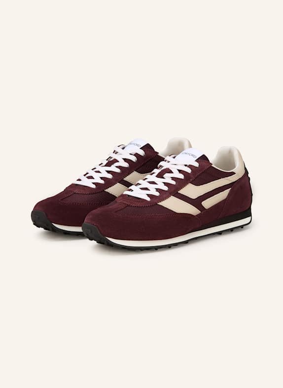 TOM FORD Sneakers MICK DARK RED/ CREAM