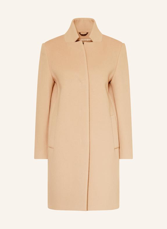 Palm Angels T-Shirts Wool coat BEIGE