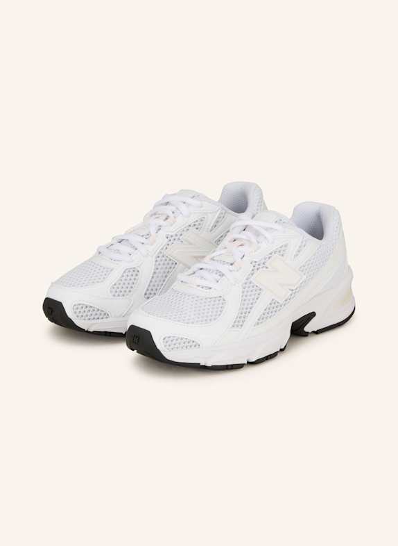 new balance Sneakersy 740 BIAŁY/ JASNORÓŻOWY