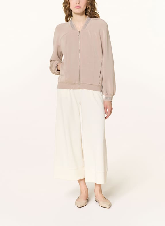 LIU JO Sweater met steentjes CRÈME