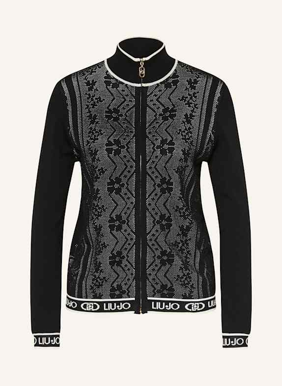 LIU JO Cardigan BLACK/ WHITE