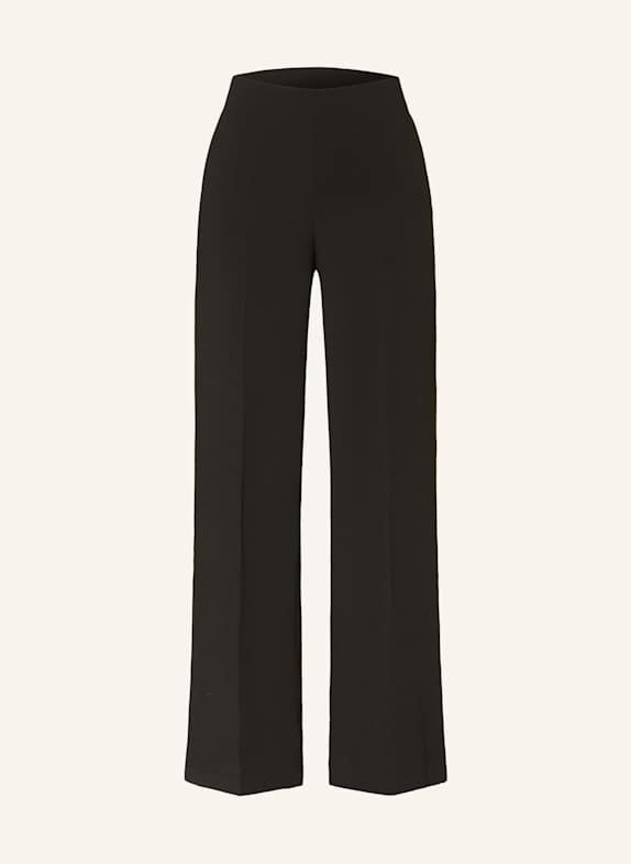 LIU JO Wide leg trousers BLACK