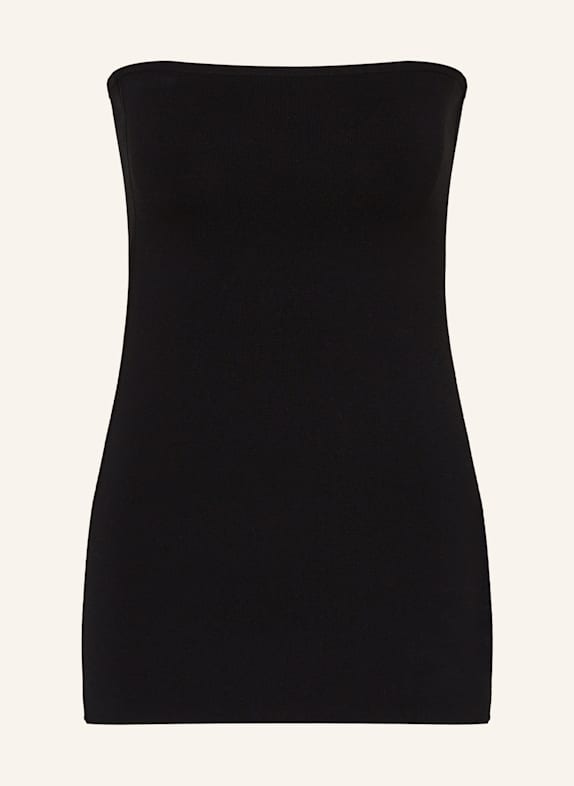 TOTEME Off-Shoulder-Stricktop SCHWARZ