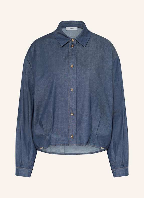 CINQUE Chemise CITERNO aspect jean BLEU FONCÉ