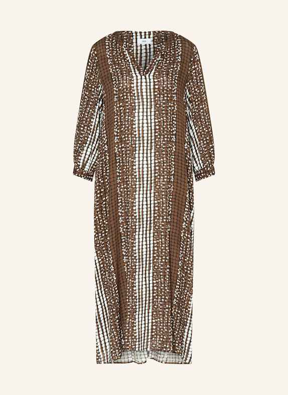 CINQUE Kleid CIDALE mit 3/4-Arm BRAUN/ WEISS/ SCHWARZ
