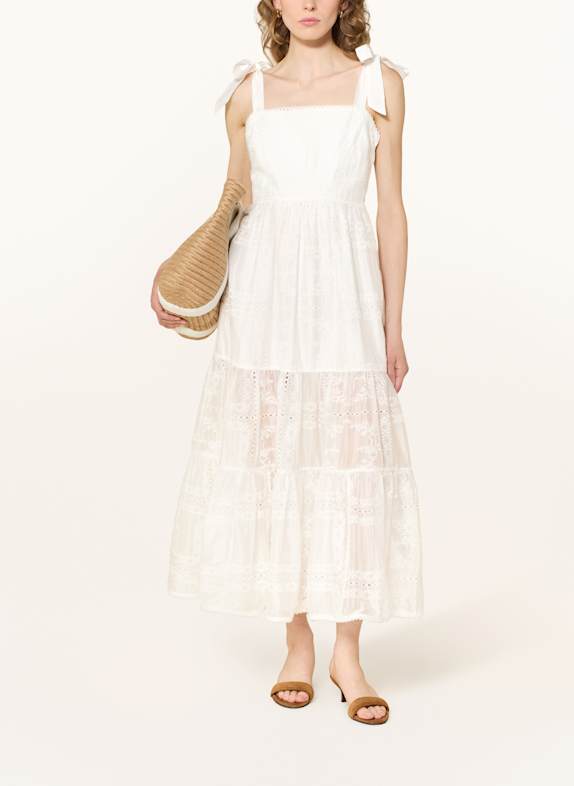 MALINA Kleid ADRI aus Lochspitze WEISS