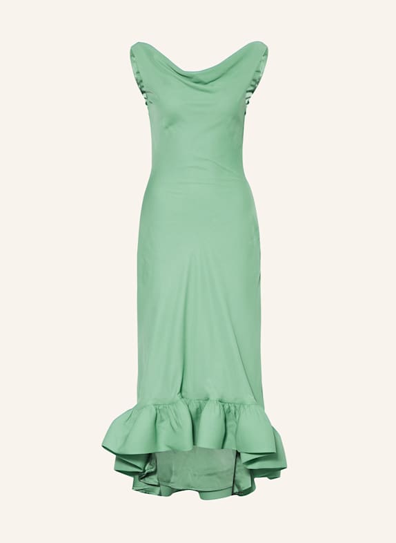MALINA Kleid ALIA mit Volants HELLGRÜN