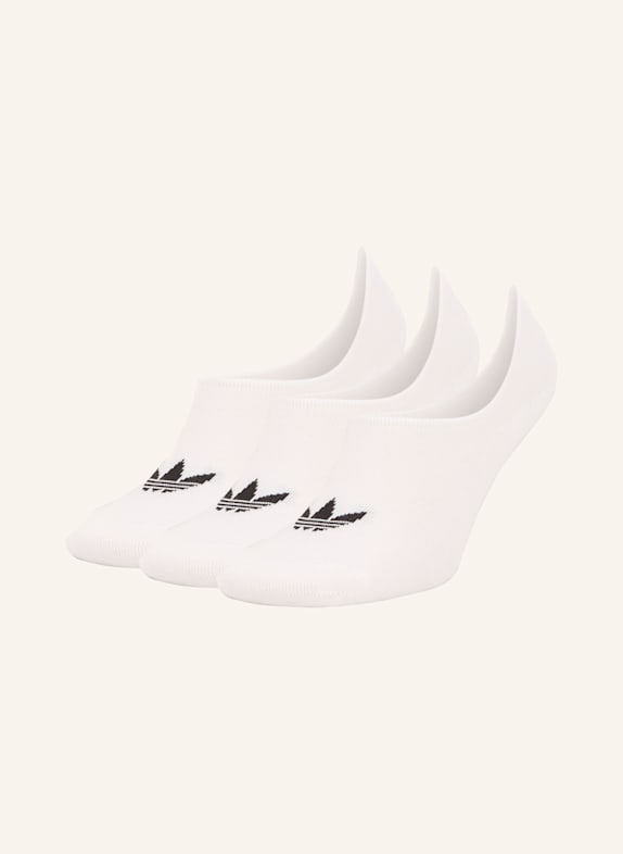 adidas Originals 3er-Pack Socken LOW CUT WEISS