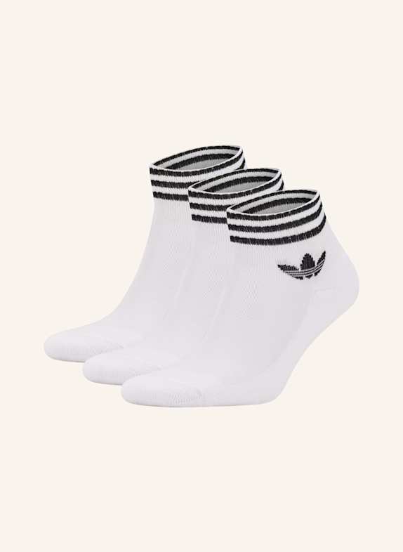 adidas Originals 3er-Pack Socken 3-STREIFEN CREW WHITE/WHITE/WHITE