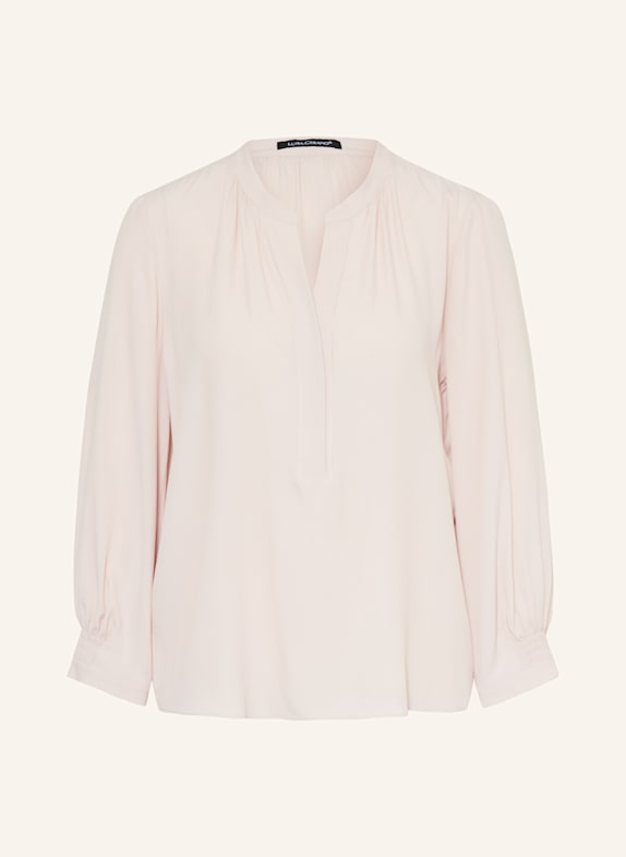 LUISA CERANO Shirt blouse with silk LIGHT PINK