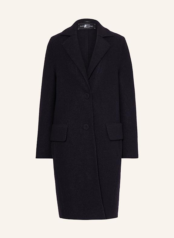 LUISA CERANO Wool coat DARK BLUE