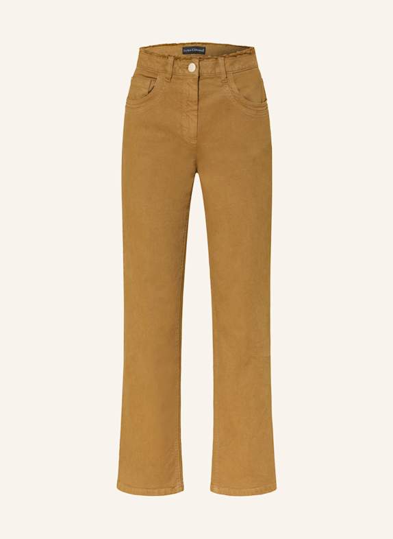 LUISA CERANO Straight jeans 7412 the statement check