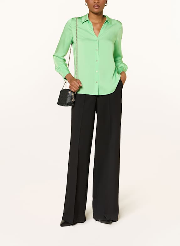 MARC CAIN Satinbluse 541 bright apple green
