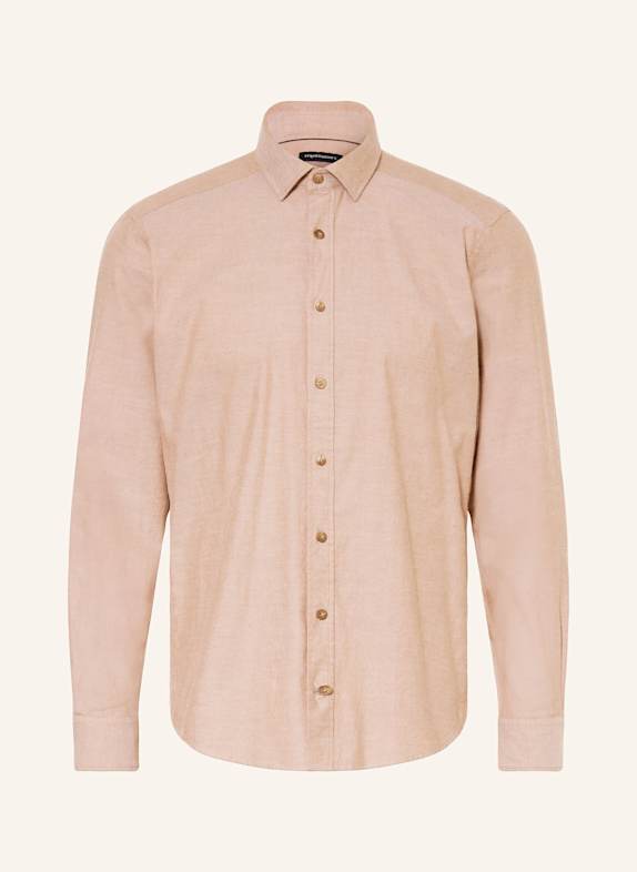 STROKESMAN'S Shirt regular fit BEIGE