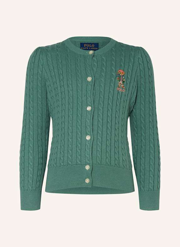 HUST and CLAIRE Strickjacke PETROL