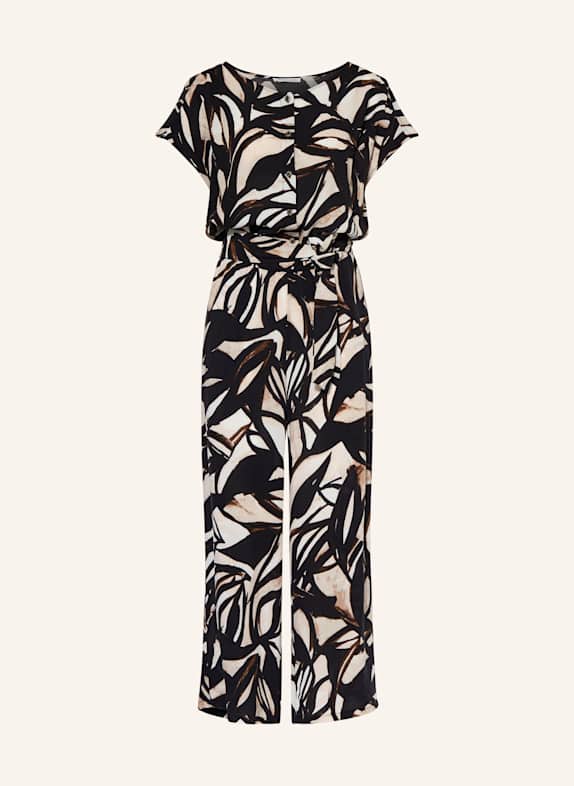 BETTY&CO Jumpsuit SCHWARZ/ BEIGE