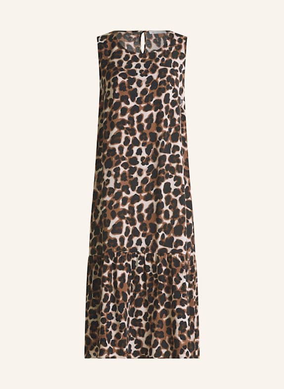 BETTY&CO Kleid BRAUN/ HELLBRAUN/ SCHWARZ