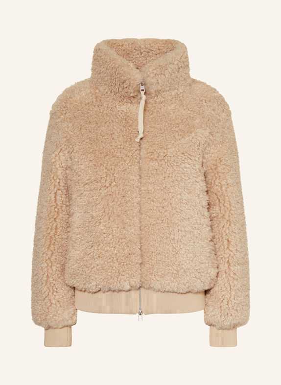 Marc O'Polo DENIM Teddyfell-Jacke BEIGE