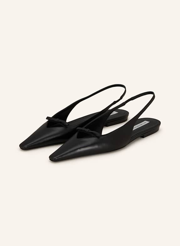 VICTORIA BECKHAM Slingballerinas SCHWARZ