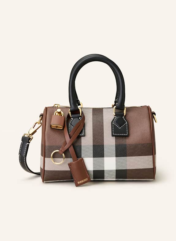 BURBERRY Crossbody bag BROWN/ BLACK