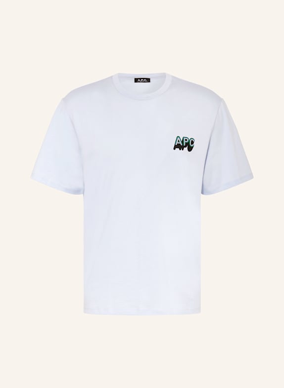 A.P.C. T-Shirt HELLBLAU