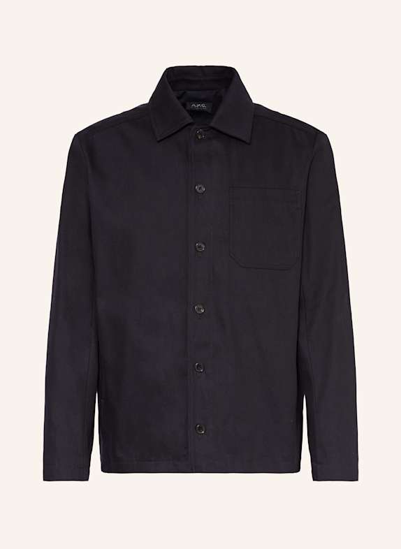 A.P.C. Overjacket JEFFRAY DUNKELBLAU