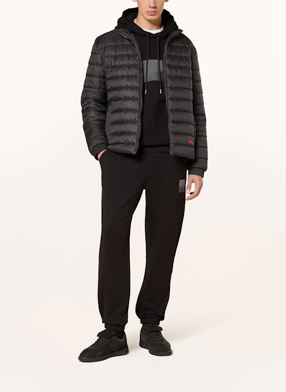 HUGO Steppjacke BRENTI SCHWARZ
