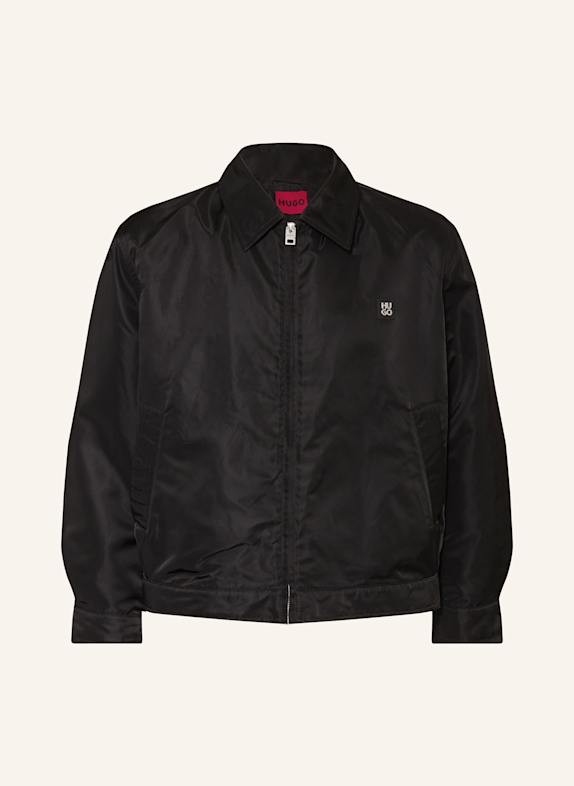 HUGO Overjacket BELTO SCHWARZ