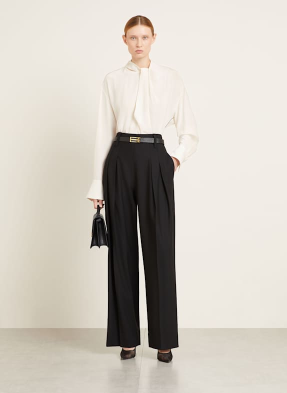 VICTORIA BECKHAM marlene broek ZWART