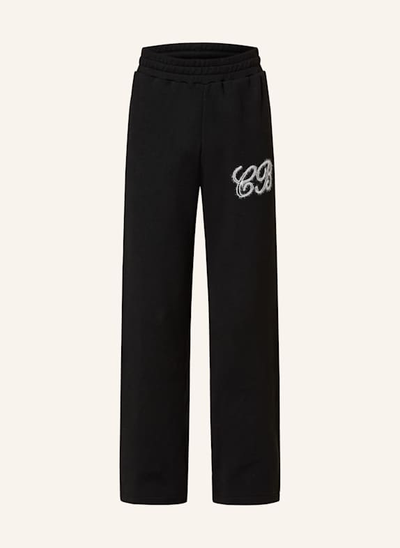 COLE BUXTON Strickhose SCHWARZ