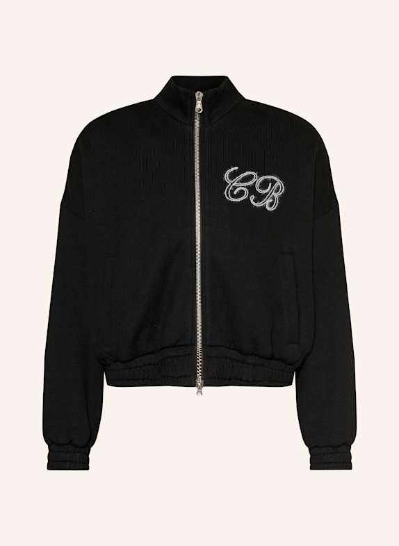 COLE BUXTON Strickjacke SCHWARZ