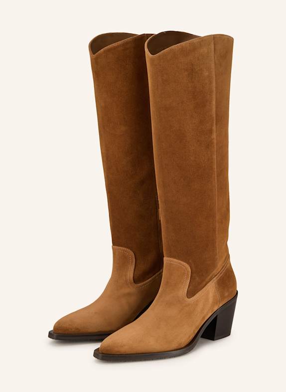 STUART WEITZMAN Stiefel TATE BRAUN