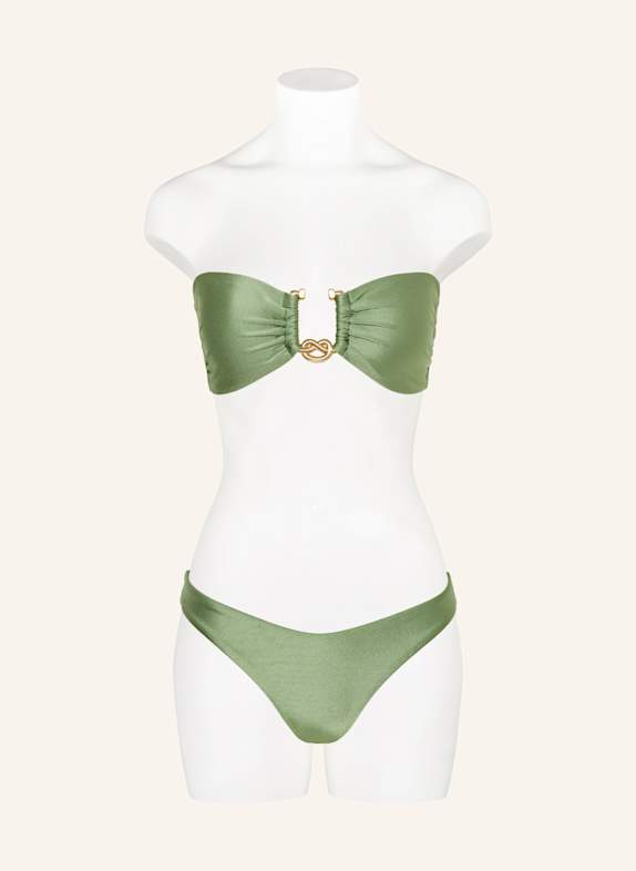 ZIMMERMANN Bandeau-bikini RHIANNON DONKERGROEN
