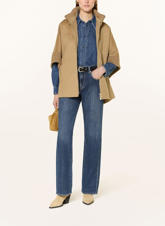 CINZIA ROCCA Poncho CAMEL