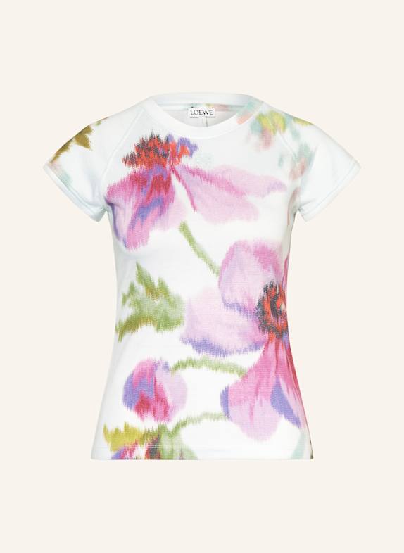 LOEWE T-Shirt PINK / MINT / GELB