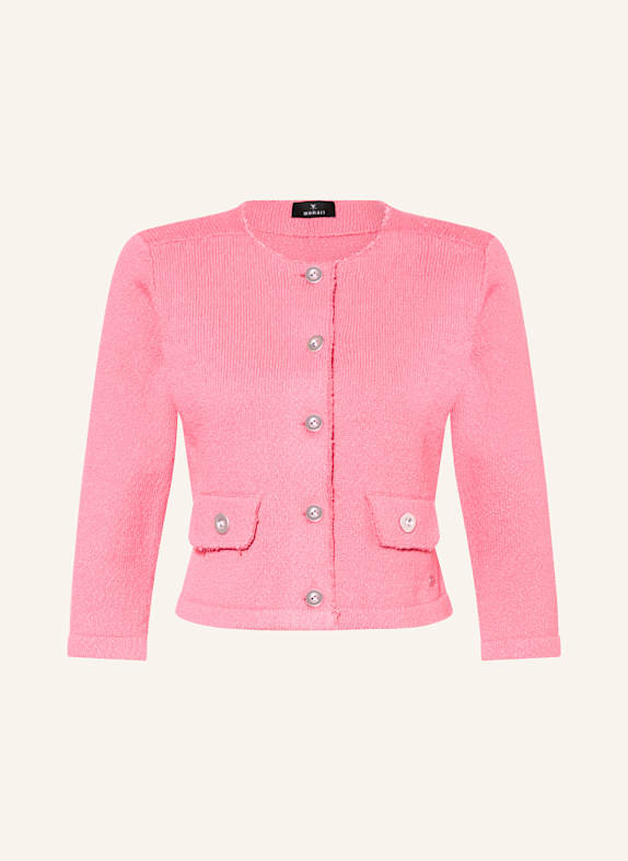 monari Bouclé-Strickjacke PINK