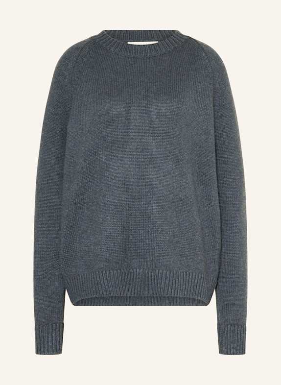 LISA YANG ANINE cashmere sweater BLUE GRAY