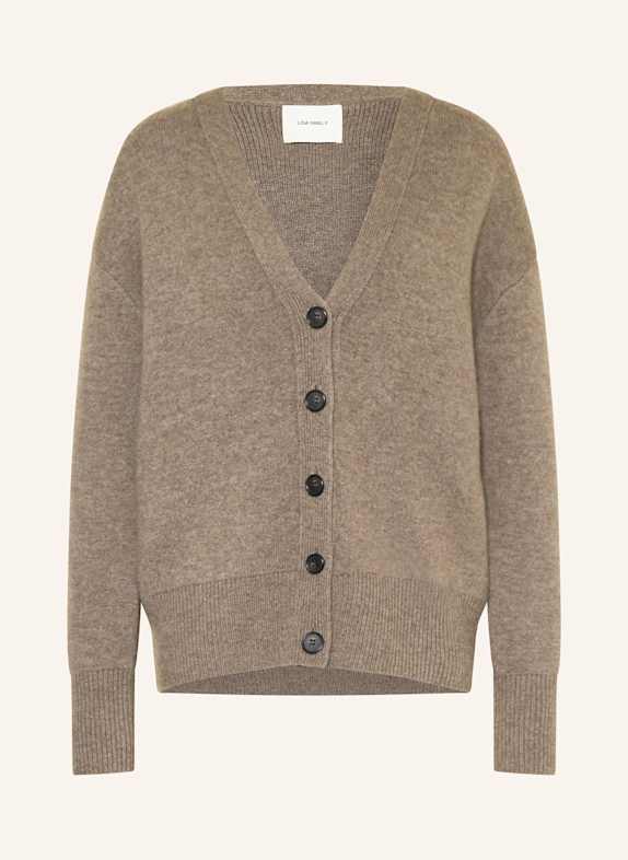 LISA YANG AMERY cashmere cardigan TAUPE