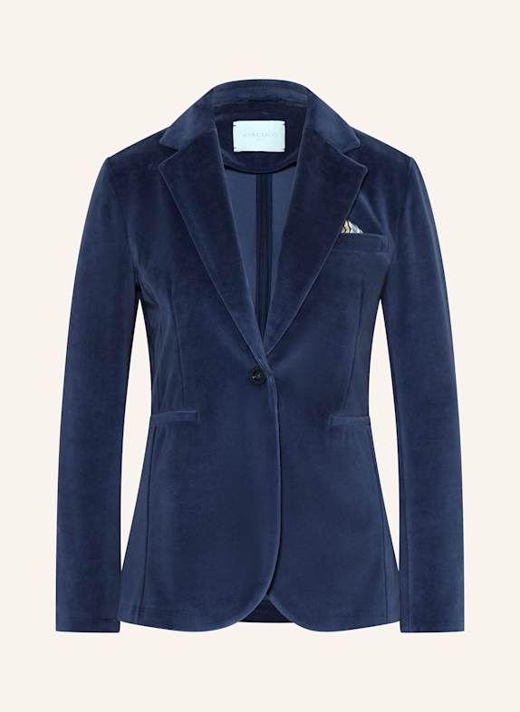 CIRCOLO 1901 Samtblazer BLAU