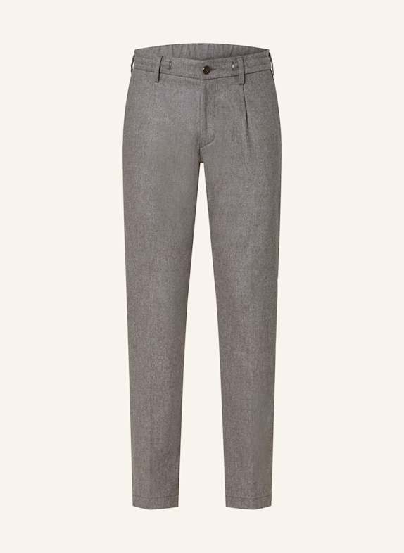 eleventy Spodnie extra slim fit JASNOCZARY