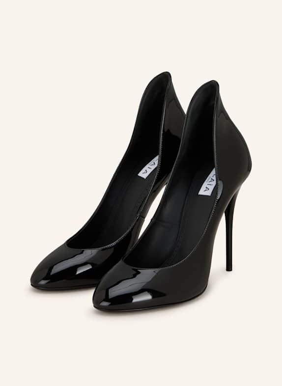 ALAÏA Lack-Pumps SCHWARZ