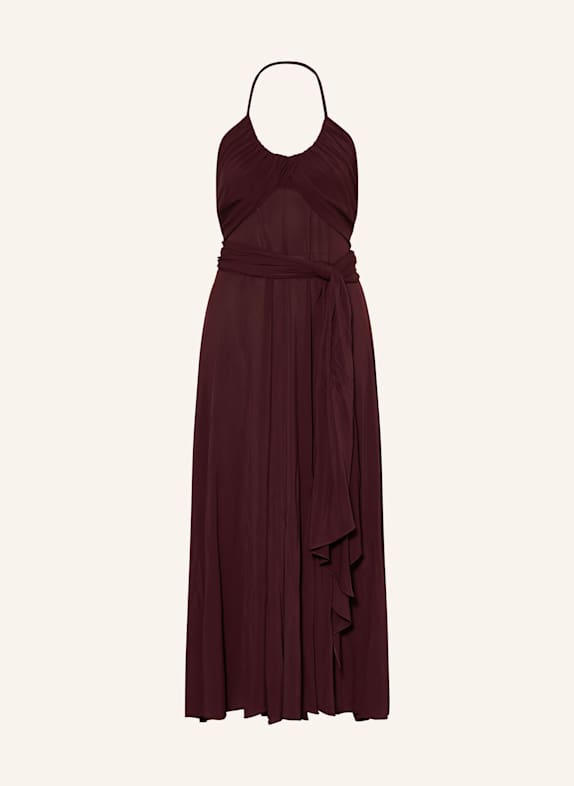 ALAÏA Abendkleid DUNKELROT