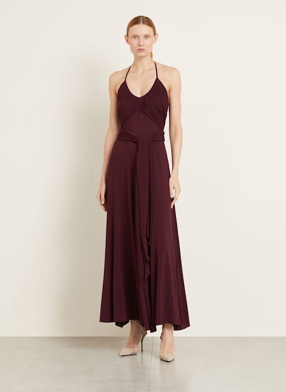 ALAÏA Evening dress DARK RED
