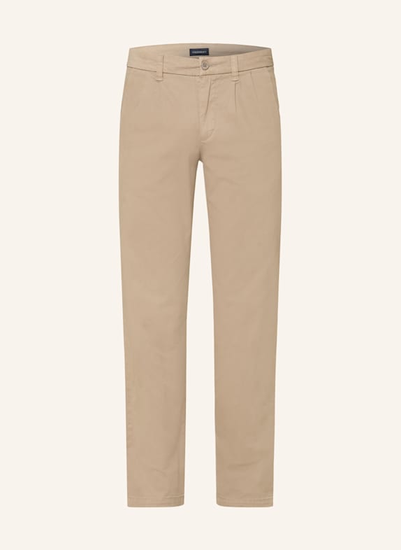 STROKESMAN'S Chinos regular fit LIGHT BROWN
