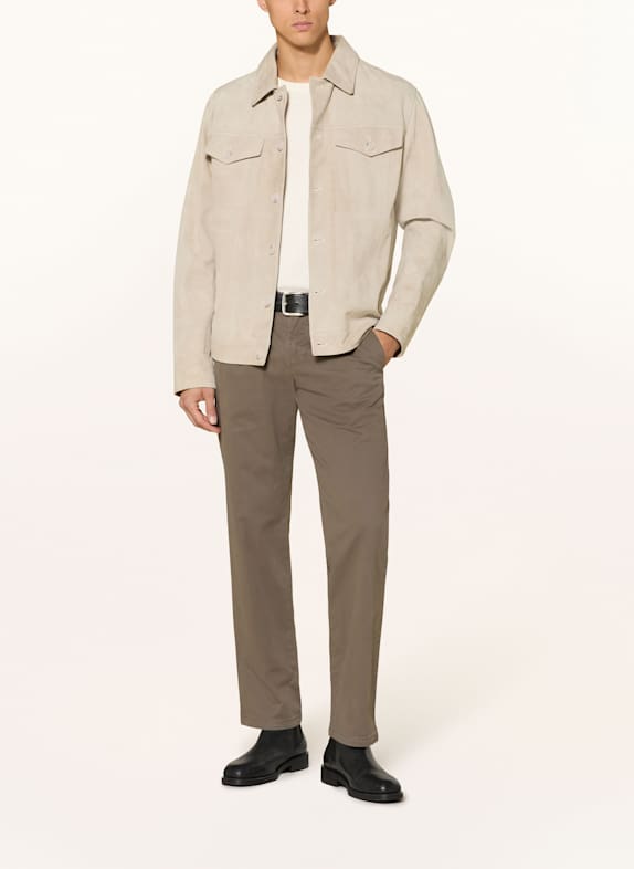 STROKESMAN'S Chino Regular Fit OLIV